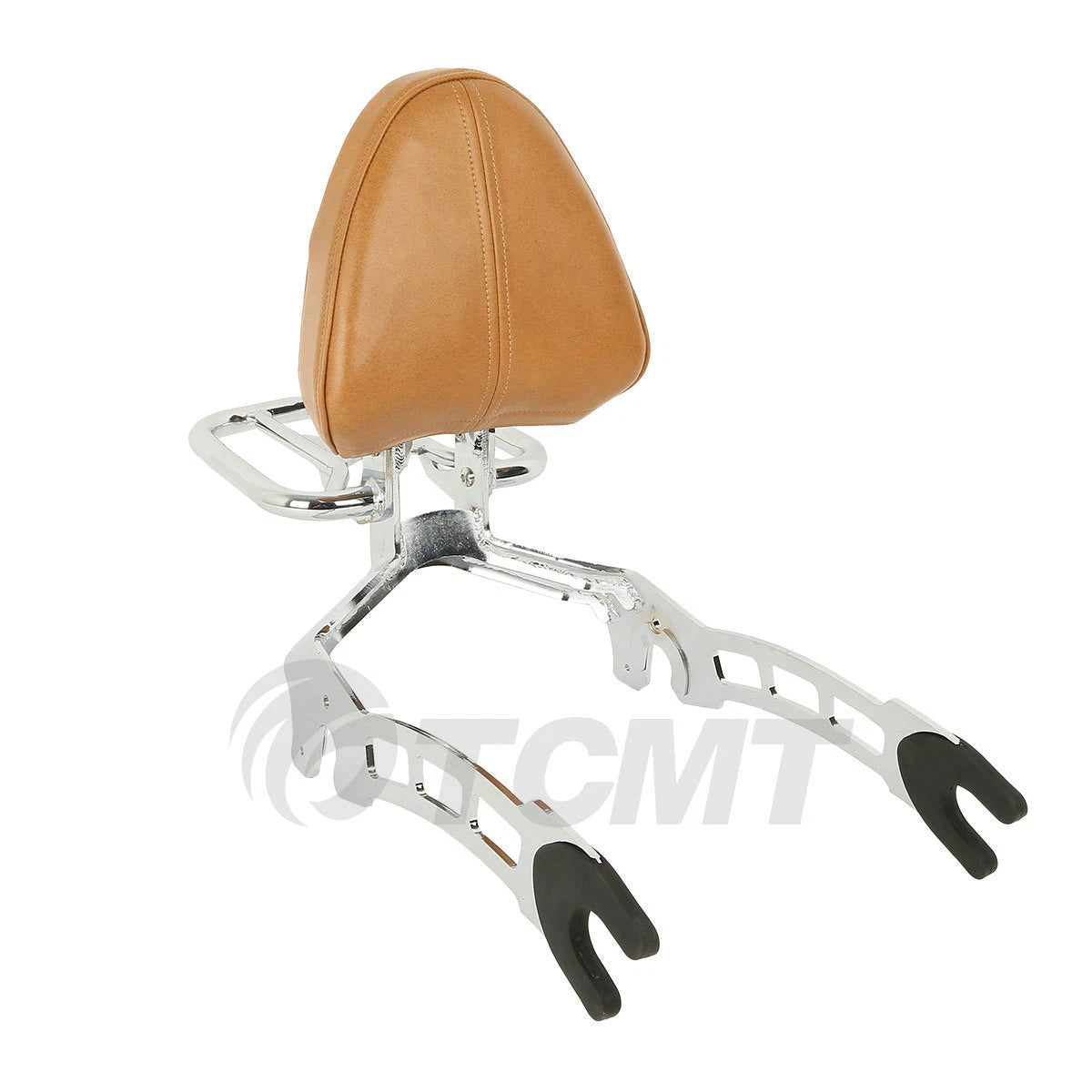 Backrest Sissy Bar Luggage Rack Mount Spools for Indian Scout (2015–2024)