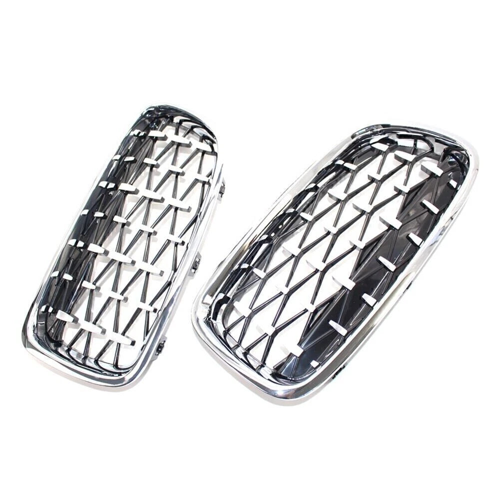 Chrome Front Kidney Grille for BMW F30 F31 320i 328i 330i 335i (2012–2018)