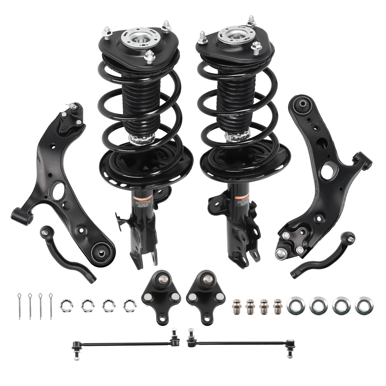 8pcs Suspension Kit for Toyota RAV4 (2013–2018) - Struts, Shocks, Control Arm