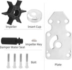 Water Pump Repair Kit 68T-W0078-00 for Yamaha 4-Stroke 6-9.9 HP Outboard