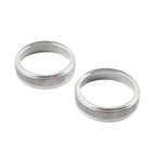 Silver AC Air Switch Ring Cover Trim for Lexus NX250 350h 450h (2022-2024)