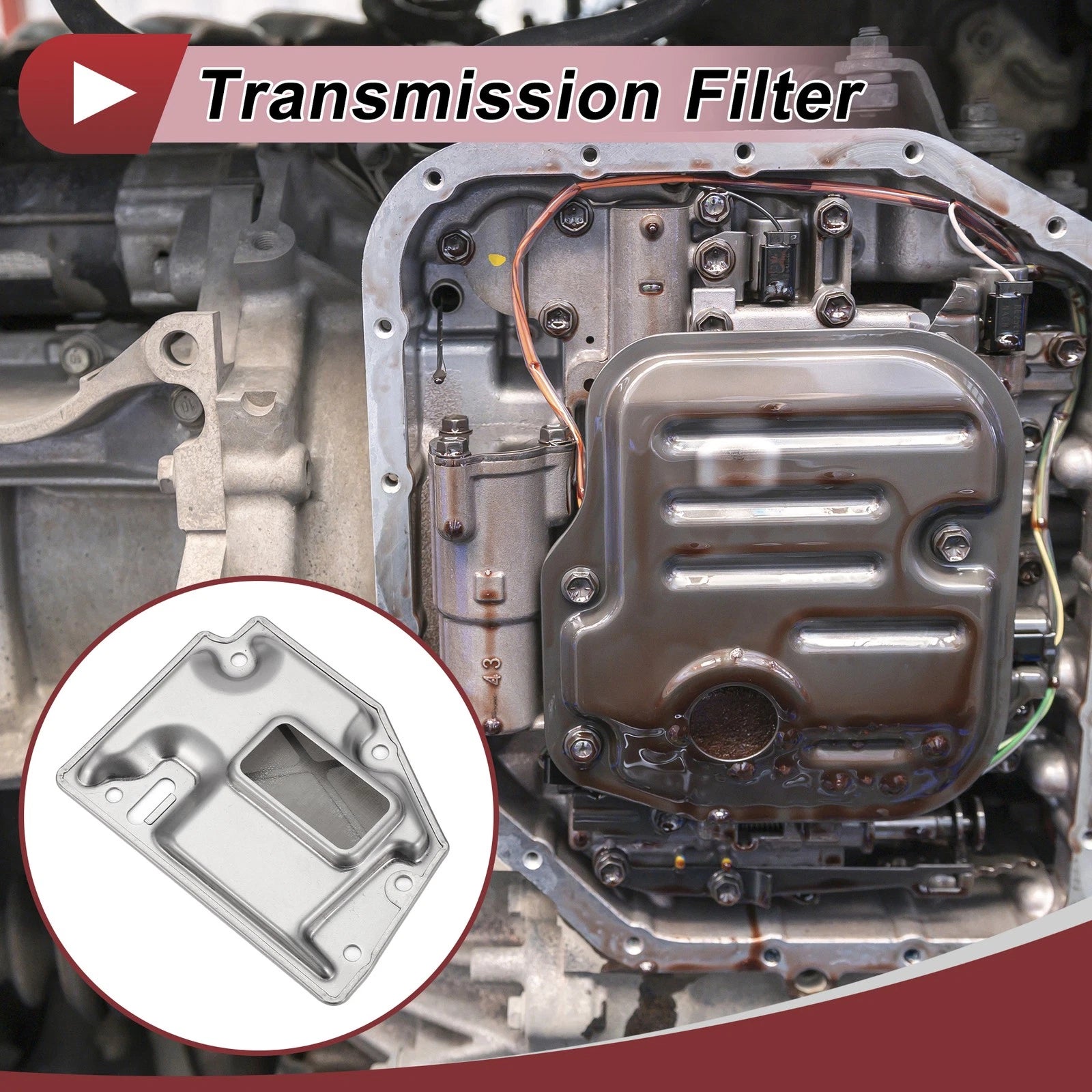 A43D Transmission Filter No. 3530335020 for Toyota Tacoma (2002–2004)
