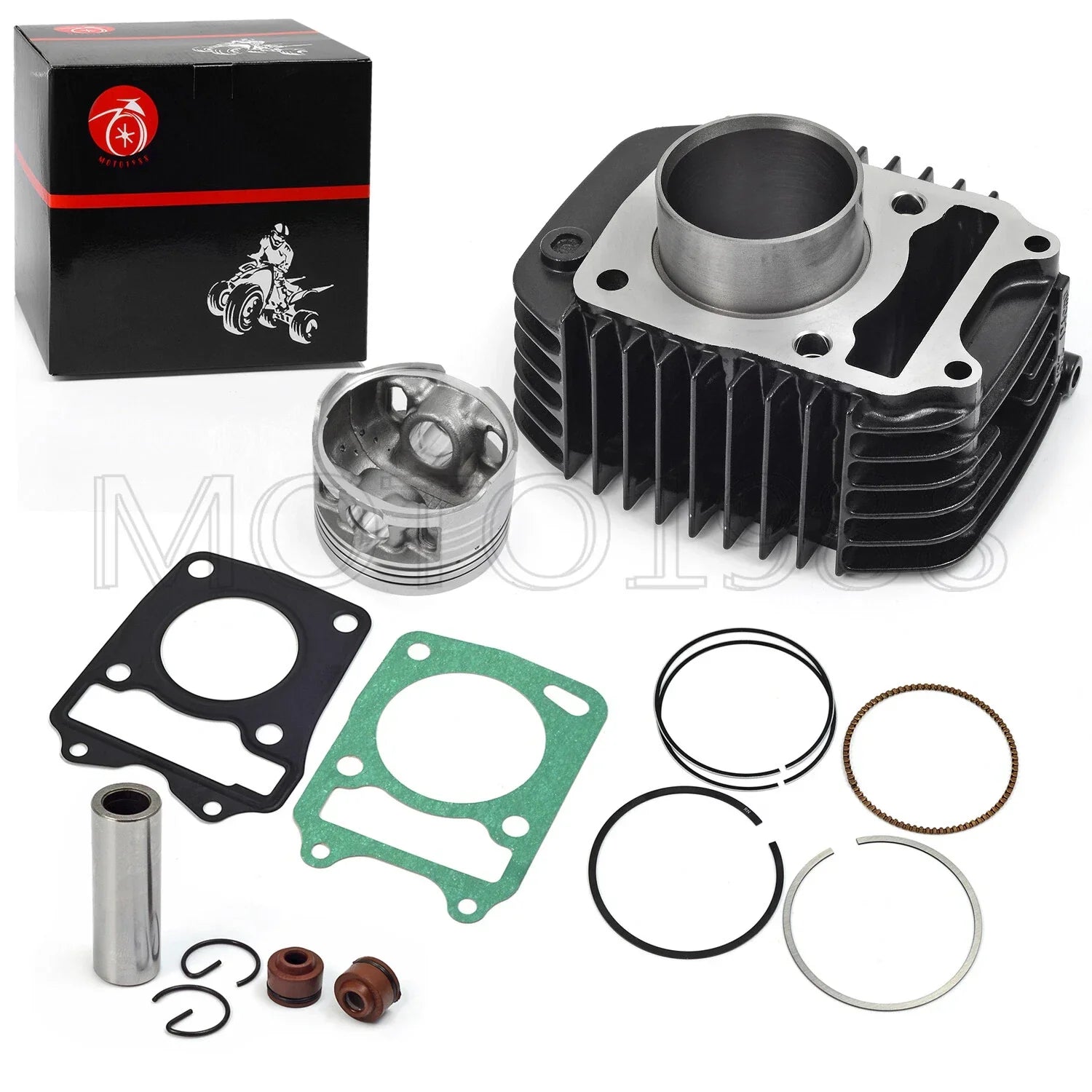 Engine Cylinder Top End Rebuild W/ Cover Gasket for Honda Grom (2014–2021)