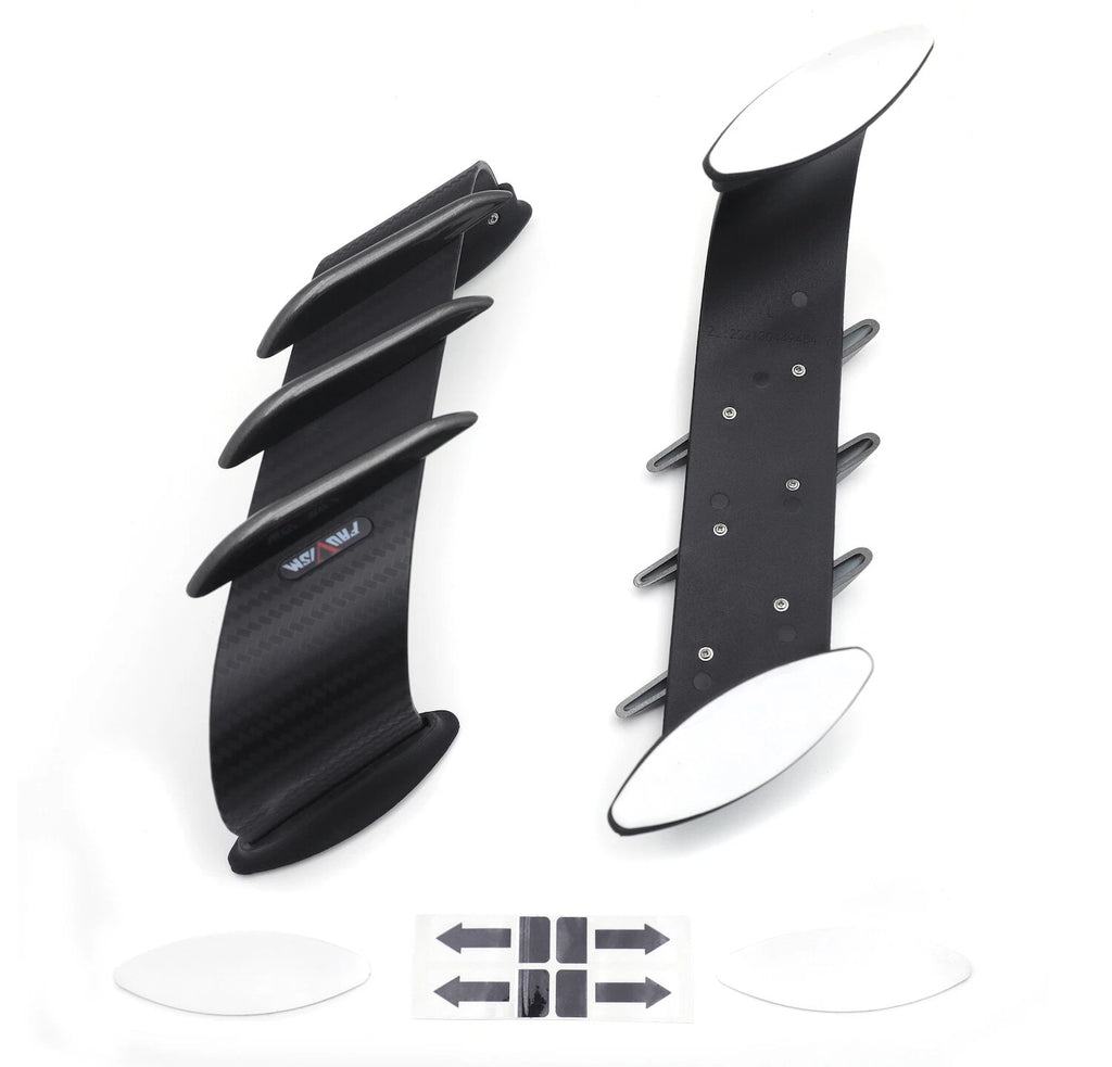 Universal Motorcycle Front Fairing Winglets Side Spoiler Sticker