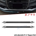 Adjustable Carbon Fiber Bumper Strut Sport Diffuser Support Bars for Audi A4 (2016–2025)