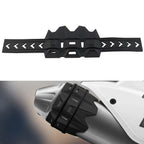 Exhaust Tail Pipe Guard Cover for Motorcycle Accessories Black