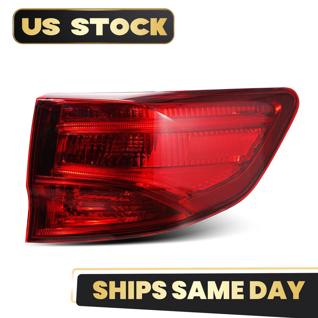 Halogen Outer Tail Light with Bulb for Acura MDX (2014–2020) Right Passenger Side