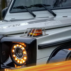 Turn Signal Light Guard Grilles for Mercedes-Benz G-Class (W463 2019–2024)