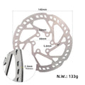 Aluminum 140mm Disc Brake Rotor for Kukirin G3 G3PRO Electric Scooter