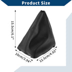 1 Pc Gear Shift Gaiter for Ford Focus C-MAX (2003–2010) Black Leather