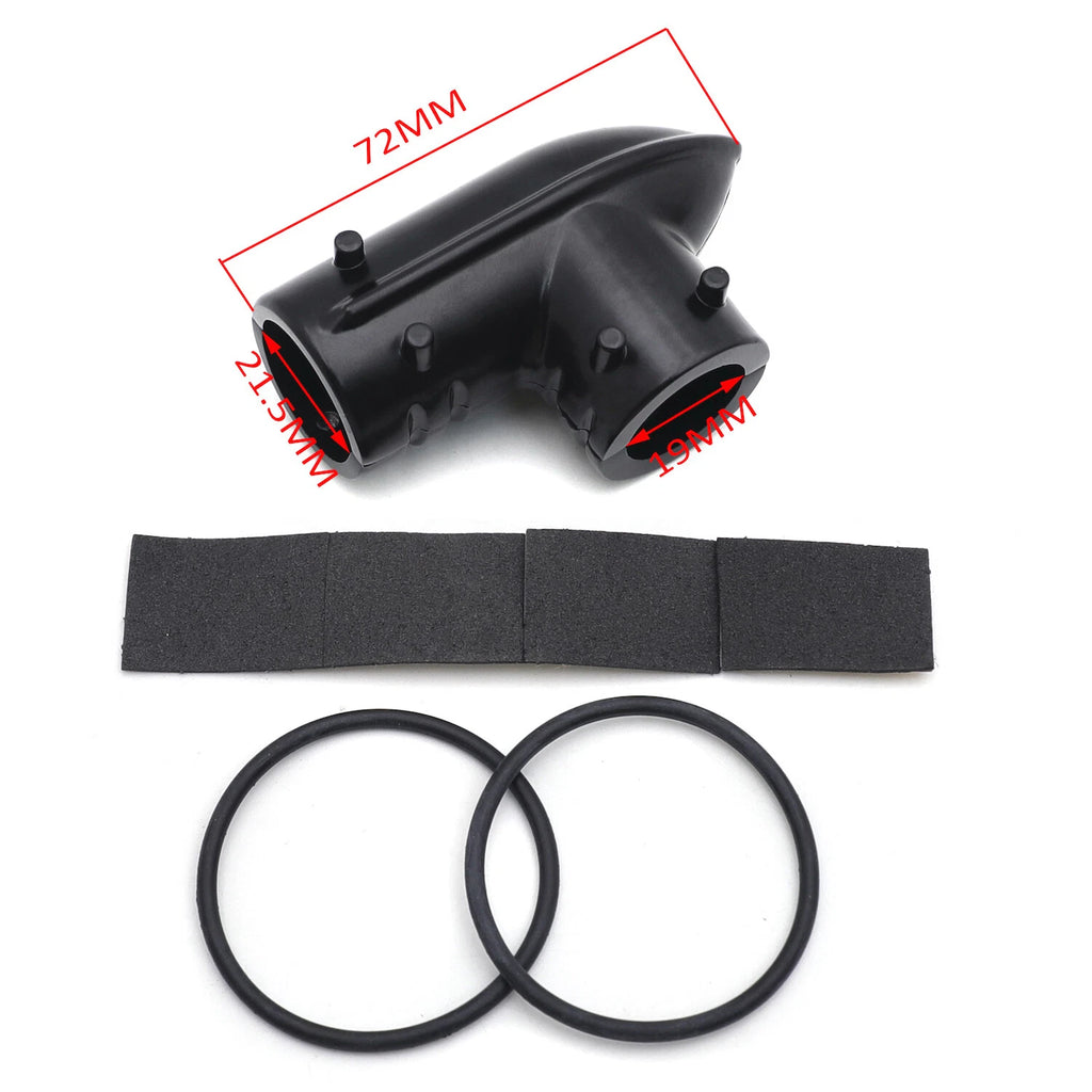Fuel Line Fitting Cover for Harley Davidson Electra Glide (Fuel Injected)