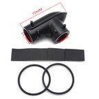 Fuel Line Fitting Cover for Harley Davidson Electra Glide (Fuel Injected)