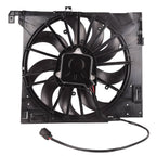 Radiator Cooling Fan Assembly for Jaguar XJ XJR XF XFR XKR (2004–2019)