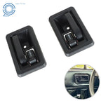 Set of 2 Black Door Handles for Jeep Wrangler YJ TJ (1987–2004)