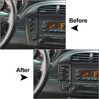 Radio Control Switch Panel Cover Trim for Porsche Boxster 1998-2004 Black