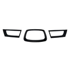 3X Gloss Black Front Grille Trim for Subaru Impreza WRX MK6 (2006–2007)