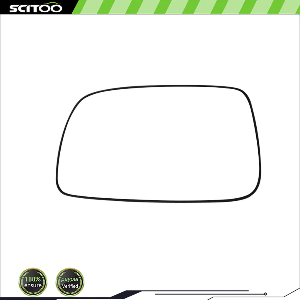 Driver Side Flat Mirror Glass with Spotter for Toyota Camry (2007–2013)
