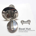 316 Stainless Steel 38mm Water Deck Filler & Key for Boat (Universal)