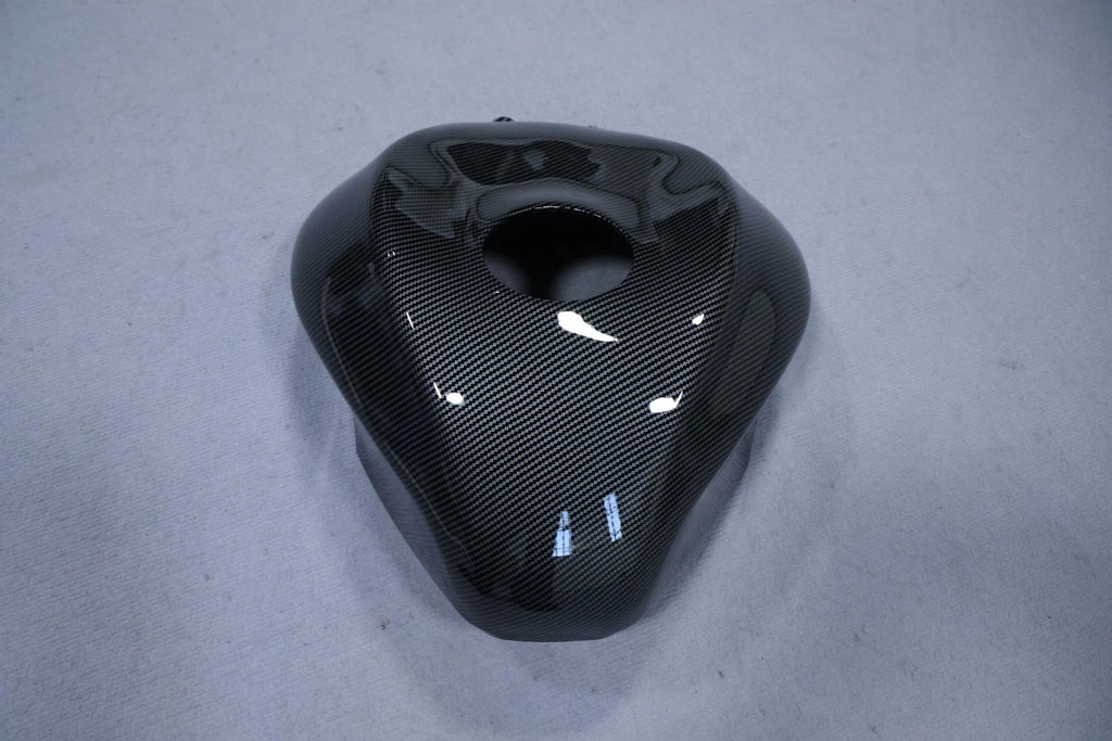 Carbon Fiber Fuel Gas Tank Cover Kit for Kawasaki Ninja ZX10R (2004–2005)