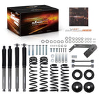 3.25" Lift Kit with Shocks for Jeep Wrangler JK 4-Door (2007–2018)