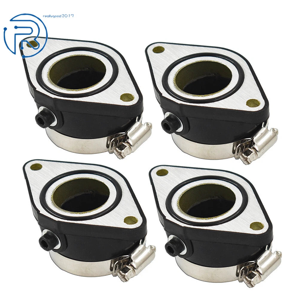 Set of 2 Carb Intake Manifold Boots for Suzuki GS850 (1980–1983)