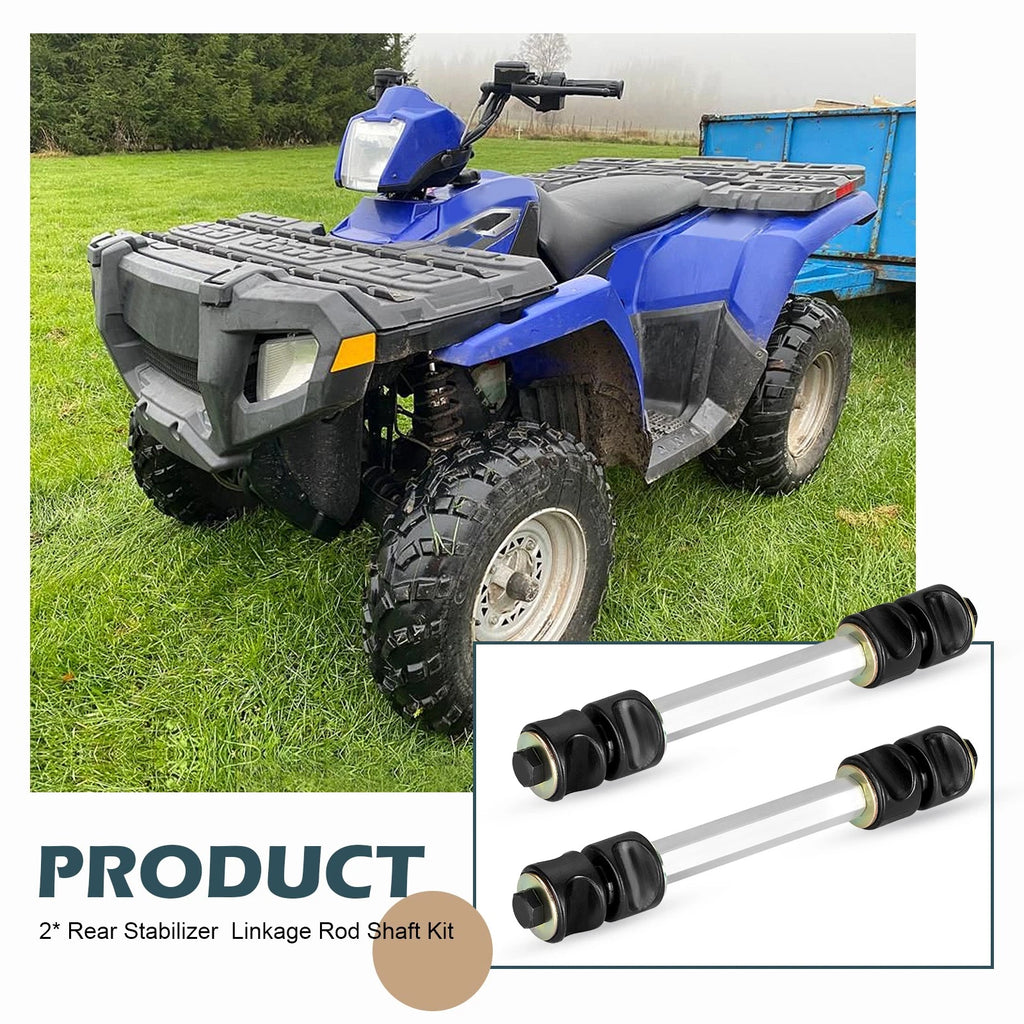 2X Rear Stabilizer Linkage Rod for Polaris Ranger 500/700/Crew 700/XP 700 (2005–2019)