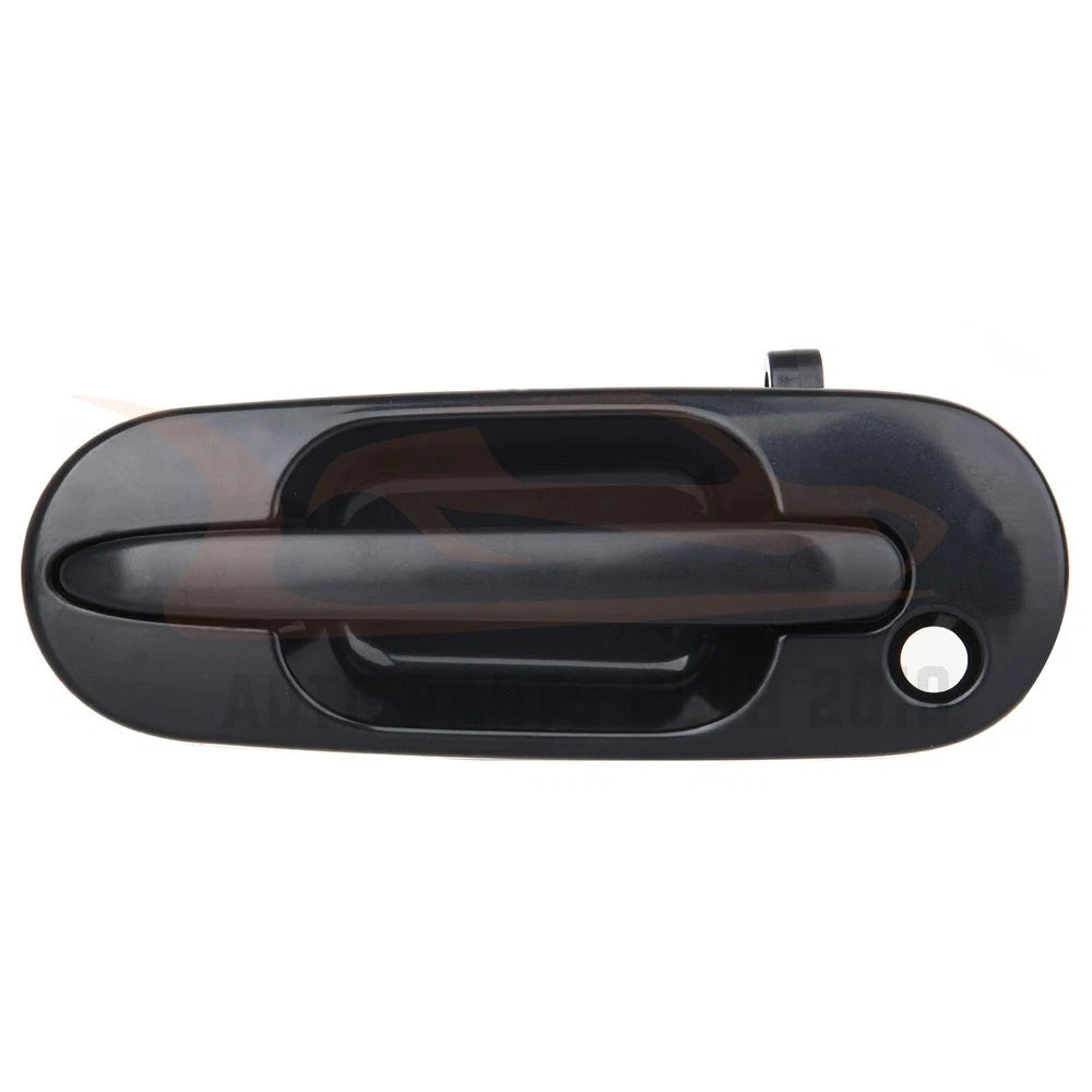 2X Black Exterior Door Handles for Honda CR-V (1997–2001)