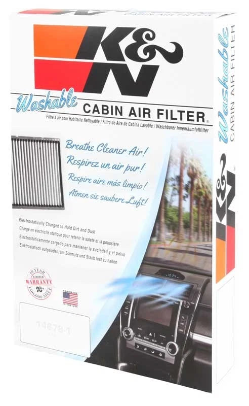 K&N KN-170 Cabin Air Filter for Chevrolet Avalanche Silverado Sierra Yukon XL 2500 Tahoe (2002–2013)