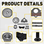 Timing Chain Kit for GM 4.8L 5.3L 6.0L LS2 LS3 L99 LS4 LS9 LSA (2007–2013)