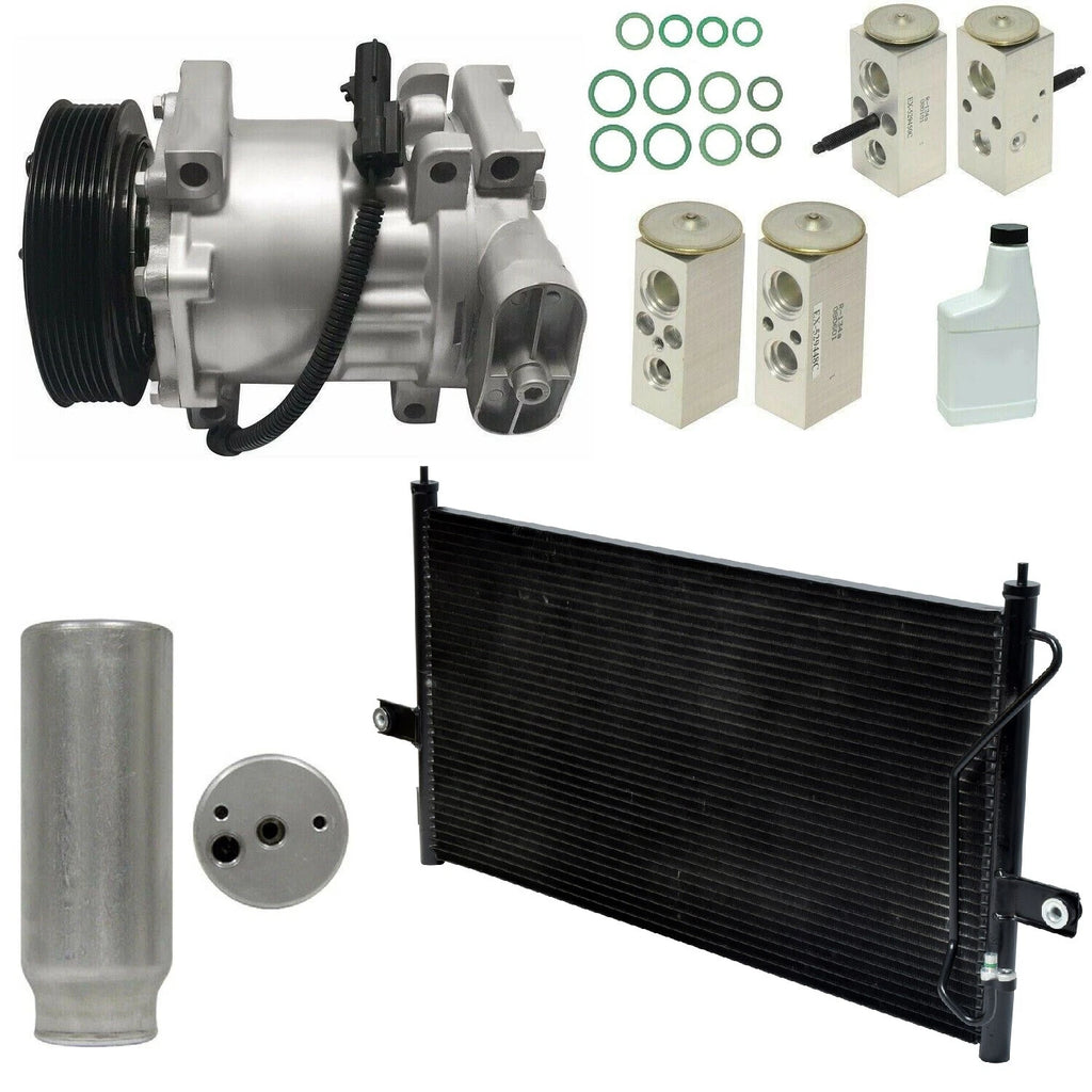 AC Compressor Kit Replacement with Condenser for Toyota Camry (2007-2011)