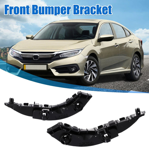 1 Pair Front Bumper Bracket for Honda Civic (2006–2011) Left Right Side