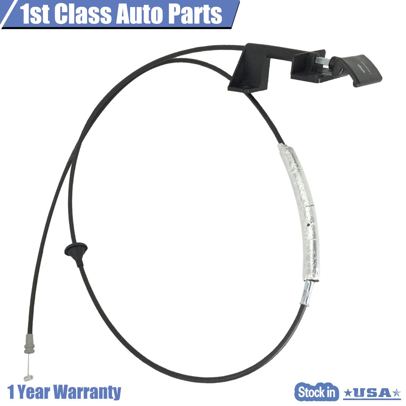 Hood Release Cable & Handle Assembly for Jeep Cherokee (1997–2001) 912-006