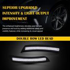 Set of 8 LED Trailer Side Marker Clearance Lights for Various Models