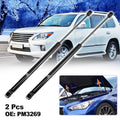 2X Front Hood Lift Supports Struts Gas Spring PM3269 for Lexus RX350 RX450h (2007–2015)