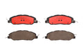 Set of 4 Brembo NAO Ceramic Brake Pads for Ford Mustang GT (2015–2023)
