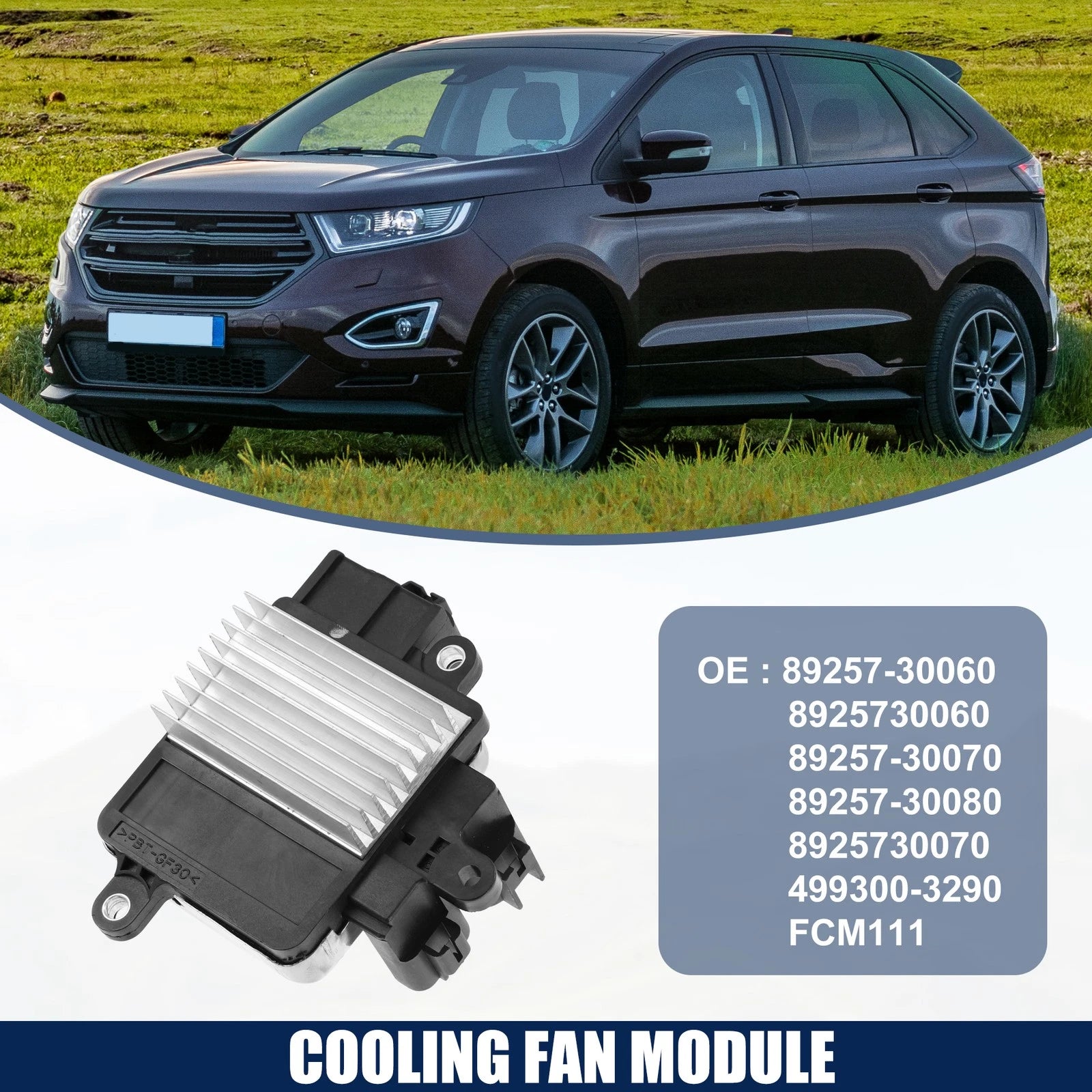 Engine Radiator Cooling Fan Control Module for Toyota Camry RAV4 (2007–2012)