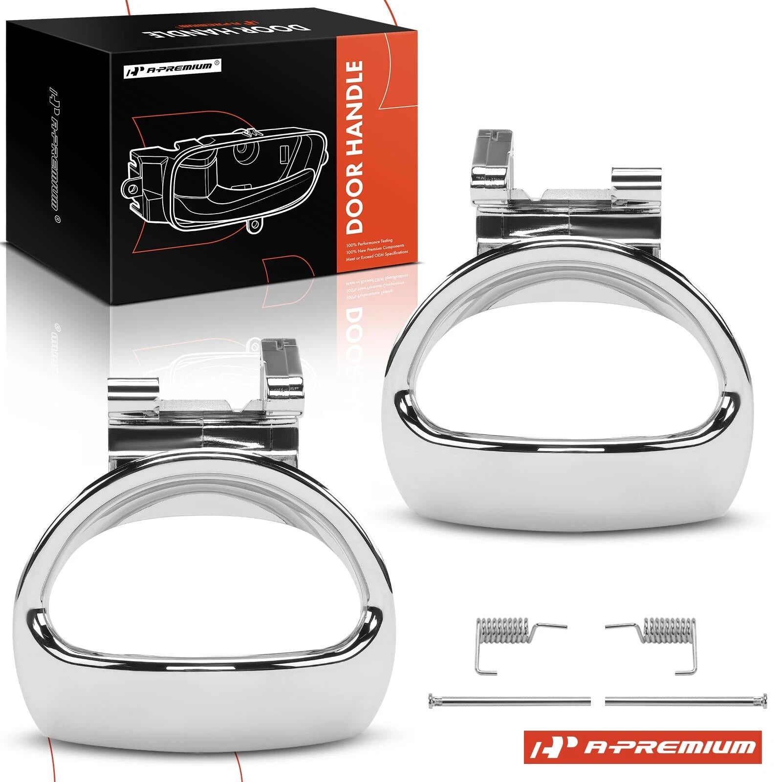 2X Front or Rear Interior Door Handle for Chevrolet HHR (2006–2011)