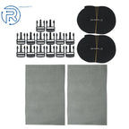 Set of 4 Tire Covers for RV 40'-43' Class A