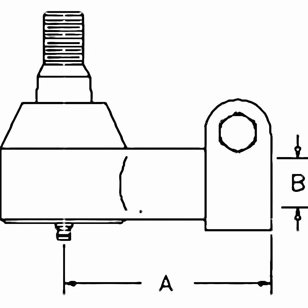 Cylinder End E7NN3B539AB for Ford New Holland 3430 3930 4630