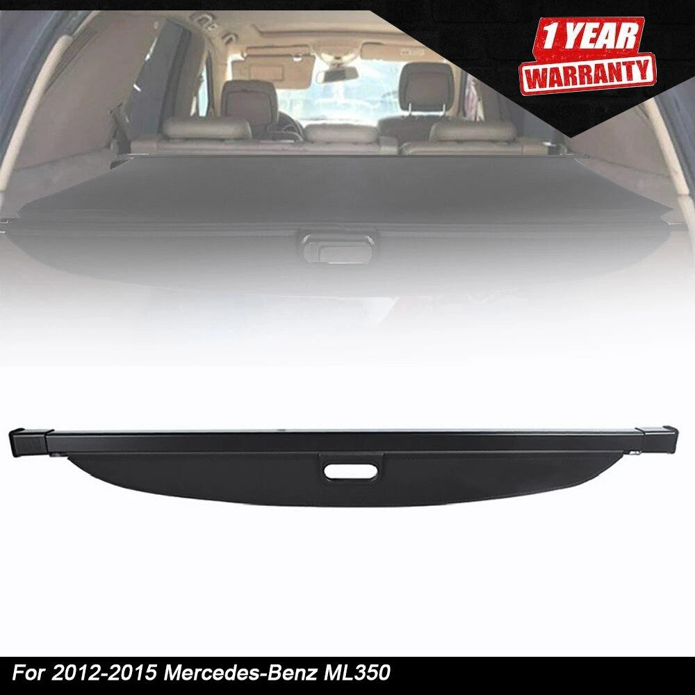 Cargo Cover for Mercedes-Benz ML350 (2012–2015) Tonneau Shade Privacy