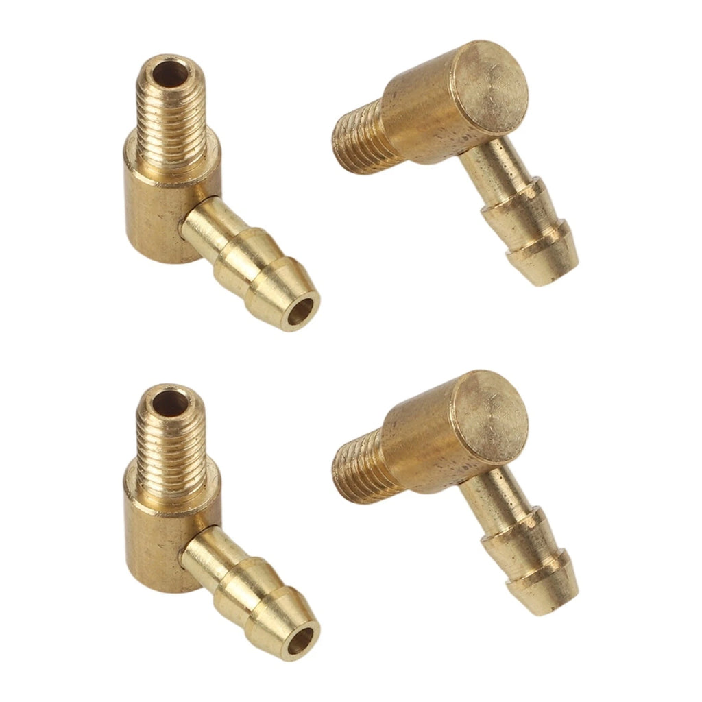Set of 4 Water Nozzles 90 Degree for RC Boat (3-4mm Tube, M5)