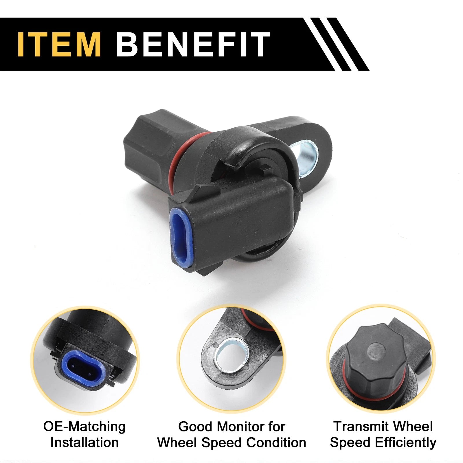 ABS Wheel Speed Sensor No.E7TF9E731AB/E7TZ2L373A for Ford F-350 Super Duty (1999–2004)
