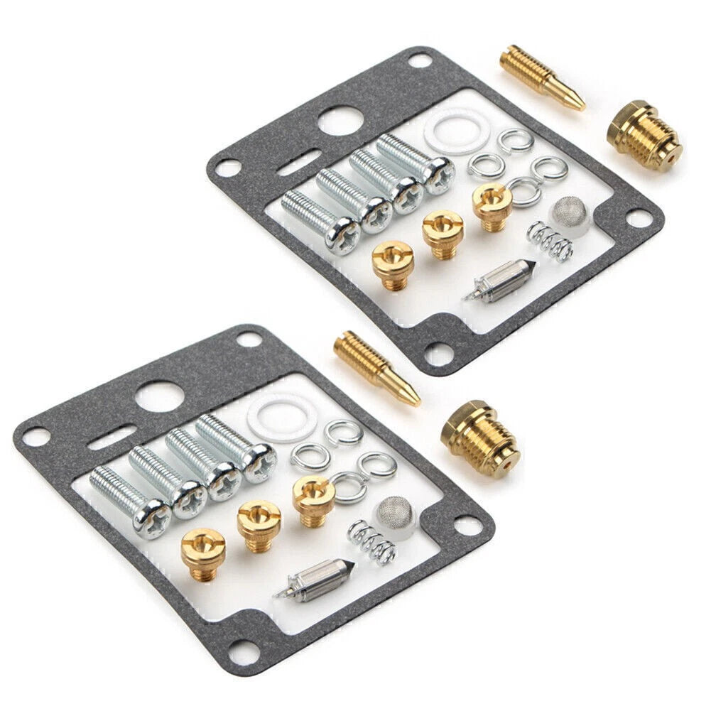 Set of 2 Carburetor Repair Rebuild Kits for Yamaha XV1100 XV1000 (1981–1999)