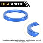 Engine Start Stop Button Switch Knob Cover Ring for Ford Maverick (2022) Blue