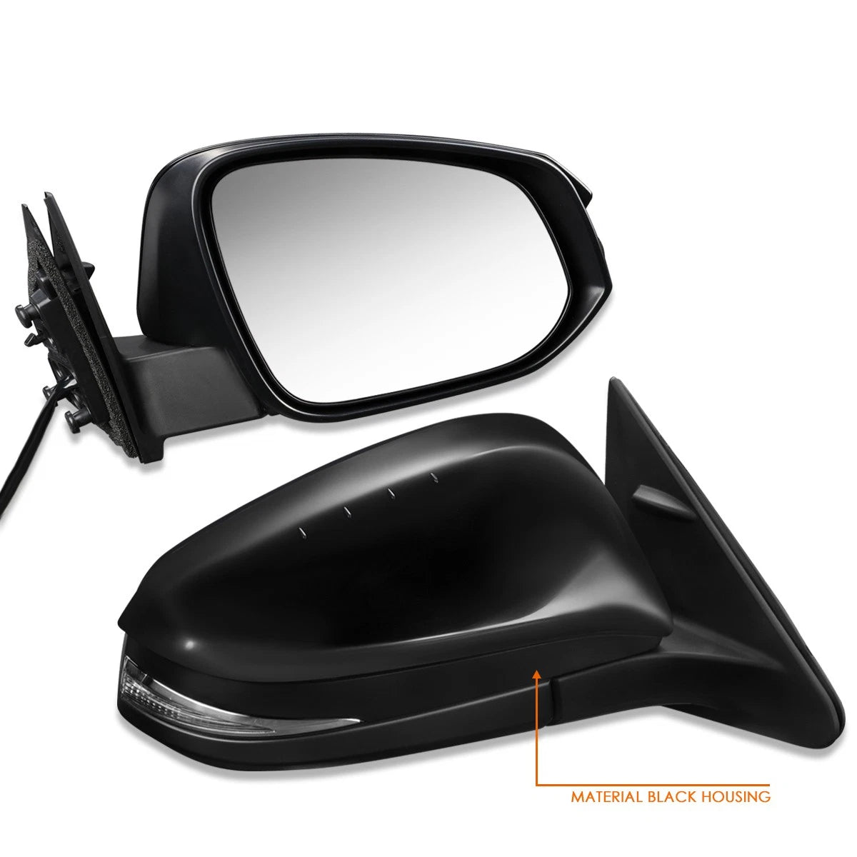 OE Style Powered Turn Signal Side Mirror Replacement for Highlander (2014–2017)