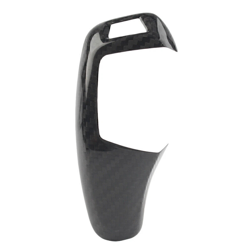 Carbon Fiber Trim Gear Shift Knob Cover for BMW 1 2 3 4 5 Series