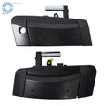 Pair of Black Plastic Door Handles for Nissan 350Z (2003–2009)