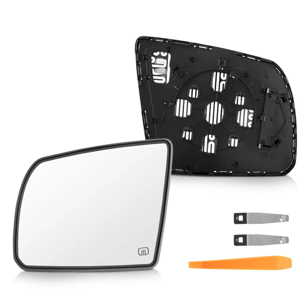 Heated Driver Left Side Mirror Glass for Toyota Tundra (2007–2020), Sequoia (2008–2017)