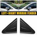 Set of 2 Side Mirror Trim Triangle Covers for Toyota Corolla (2019–2021)