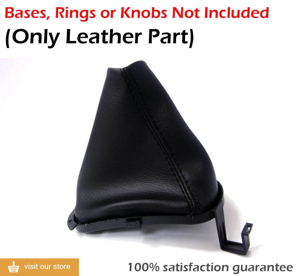 Automatic Shift Boot Cover for Dodge Stratus (1998–2006) Black PVC Leather